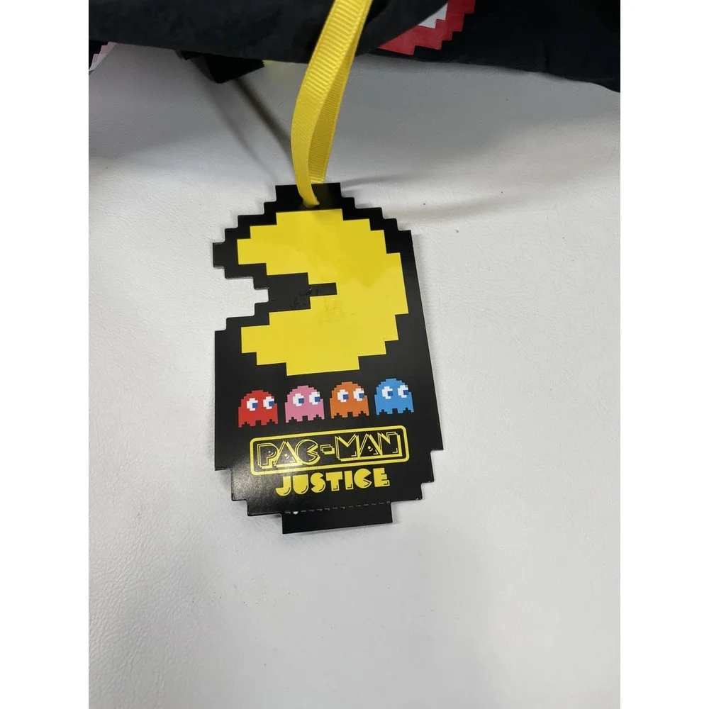 Pacman Justice Girls Mini‎ Bomber Jacket Size XL Black